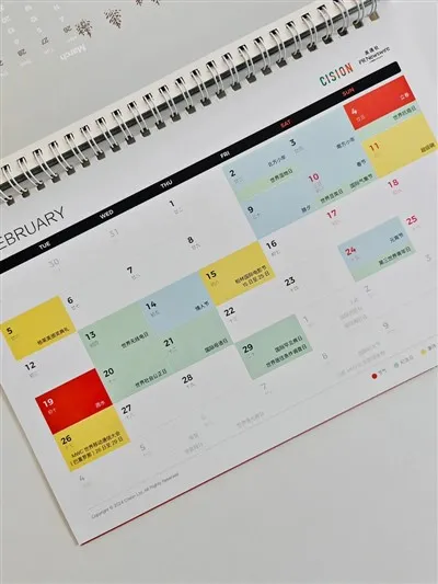 Kalendar Mingguan Desktop